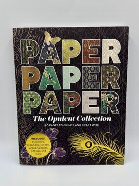Paper, Paper, Paper The Opulent Collection, 180 Pages Mixed Crafting Paper